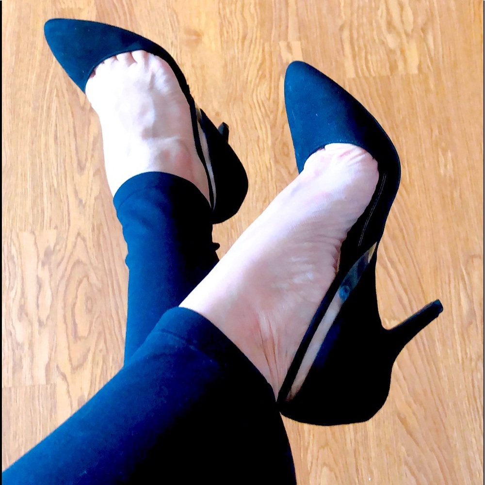 Christian Siriano Black Heels